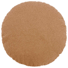 vidaXL Cushion Cover 6 pcs HEERLEN Beige Ø 50 cm Bouclé 2