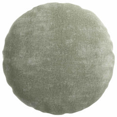 vidaXL Cushion Cover 6 pcs HEERLEN Green Ø 50 cm Chenille Fabric 4