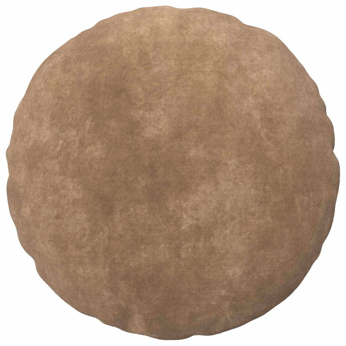 vidaXL Cushion Cover 6 pcs HEERLEN Taupe Dia. 60 cm Microfiber Fleece 2