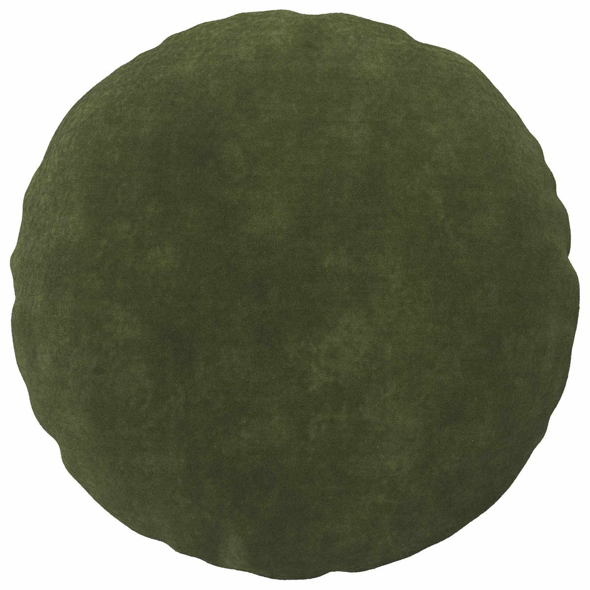 vidaXL Cushion Cover 6 pcs HEERLEN Green Dia. 60 cm Microfiber Fleece 2