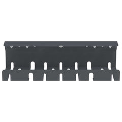 vidaXL Under Desk Cable Management Tray 2 pcs Anthracite 5