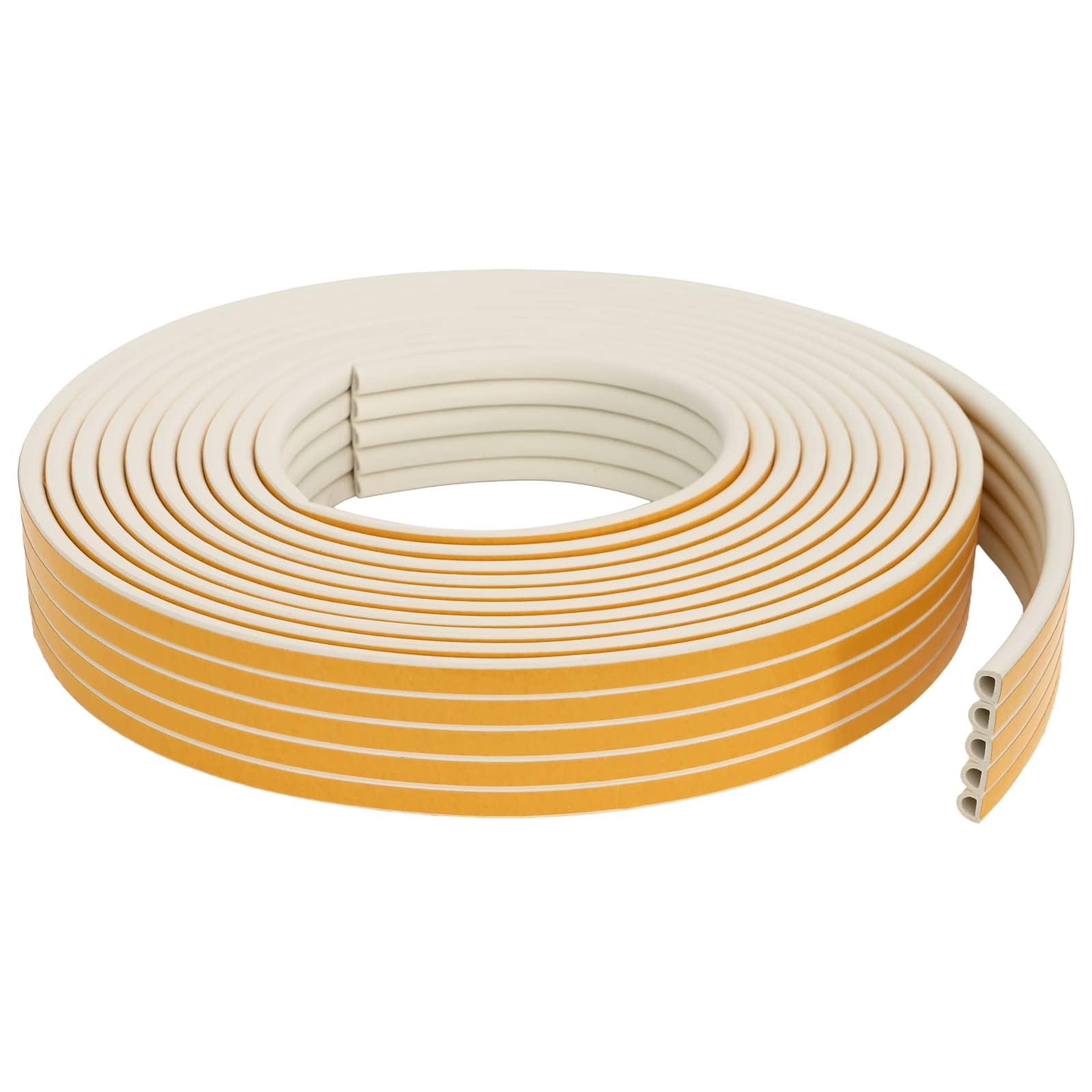 vidaXL Self-Adhesive Window Seal White 14 x 12 mm 50 m EPDM Foam 2