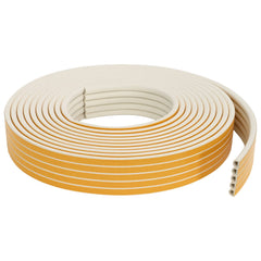 vidaXL Self-Adhesive Window Seal White 14 x 12 mm 50 m EPDM Foam 2