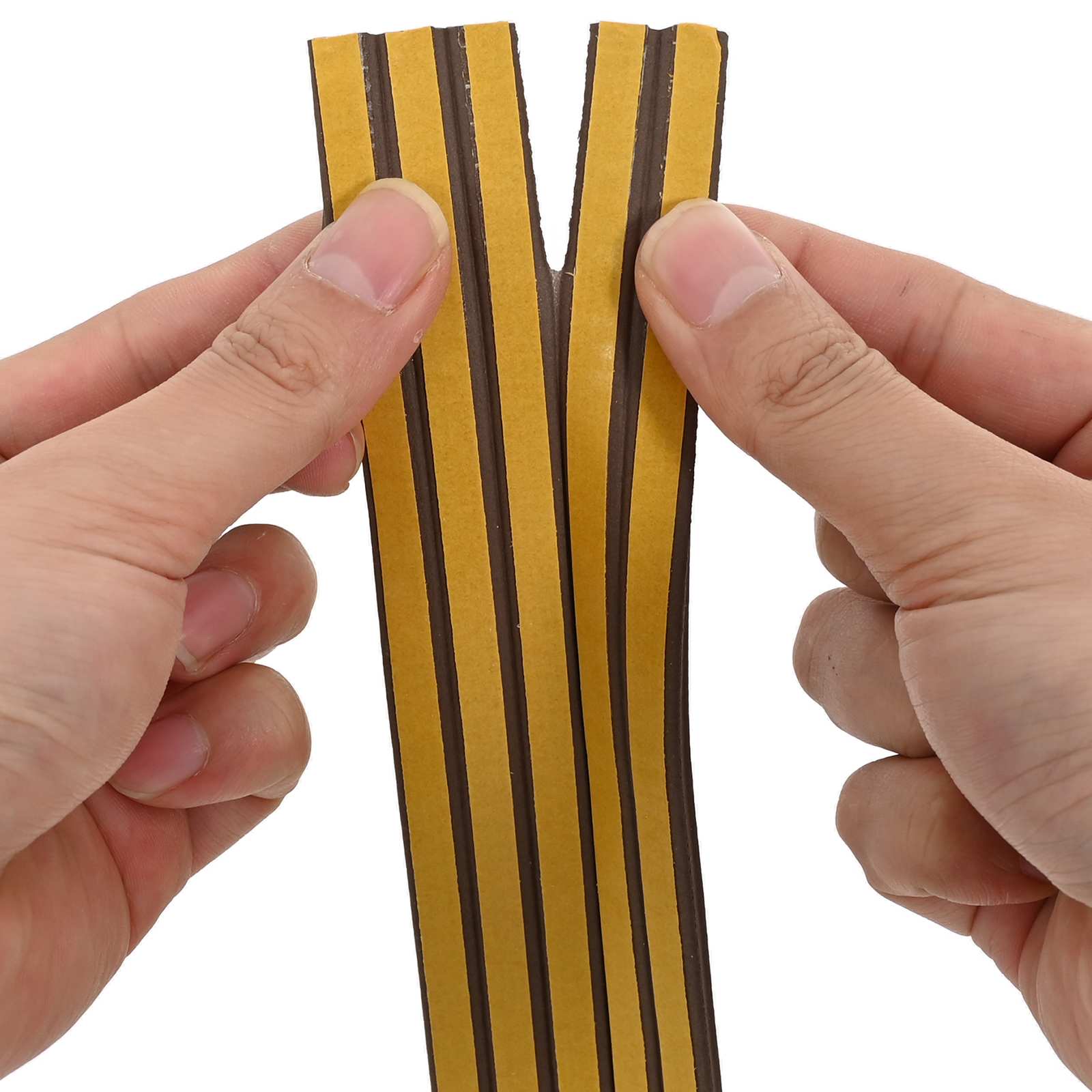 vidaXL Self-Adhesive Window Seal Brown 14 x 12 mm 50 m EPDM Foam 4