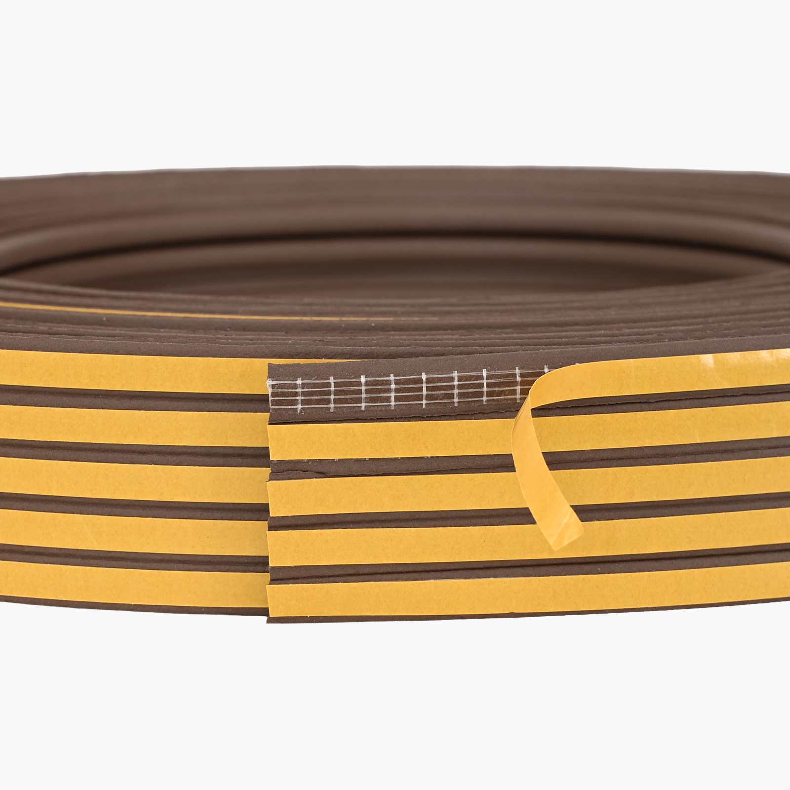 vidaXL Self-Adhesive Window Seal Brown 14 x 12 mm 50 m EPDM Foam 5