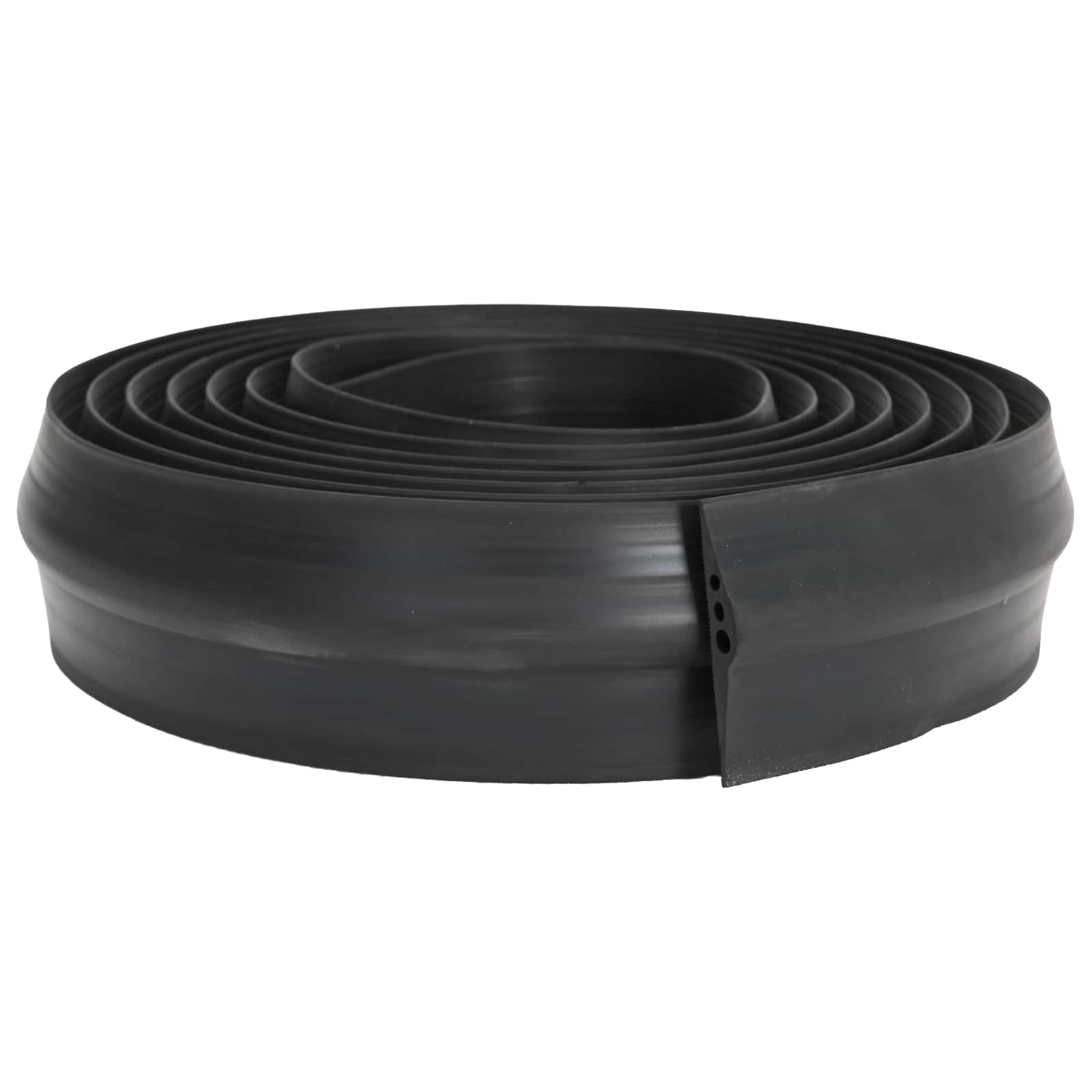 vidaXL Garage Floor Seal Black 78 x 14 mm 6.5 m EPDM Rubber 2