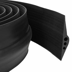 vidaXL Garage Floor Seal Black 112 x 20 mm 2 m EPDM Rubber 1