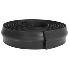 Garage Floor Seal Black 155 x 28 mm EPDM Rubber Arched (28 x 155 mm) 2.5 m
