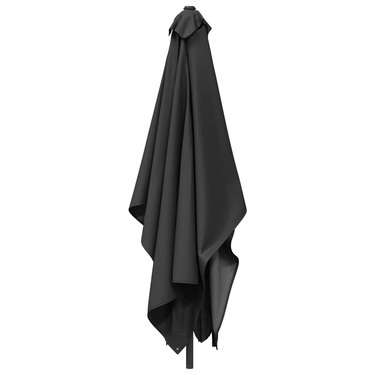 Garden Parasol Rectangular Polyester without Base Drop 3 m Anthracite 2 m