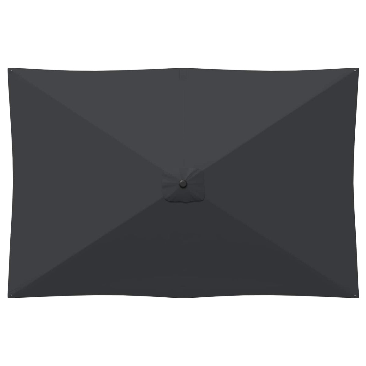 Garden Parasol Rectangular Polyester without Base Drop 3 m Anthracite 2 m