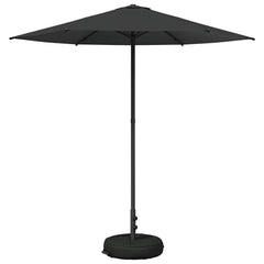 vidaXL Garden Parasol with Base 230 x 230 cm Polyester Rectangular 2