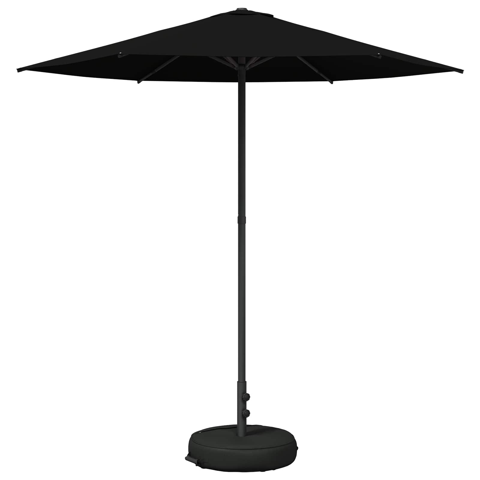 vidaXL Garden Parasol with Base 230 x 230 cm Polyester Rectangular 2