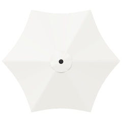 vidaXL Garden Parasol with Base 300 x 300 cm Polyester Rectangular 4