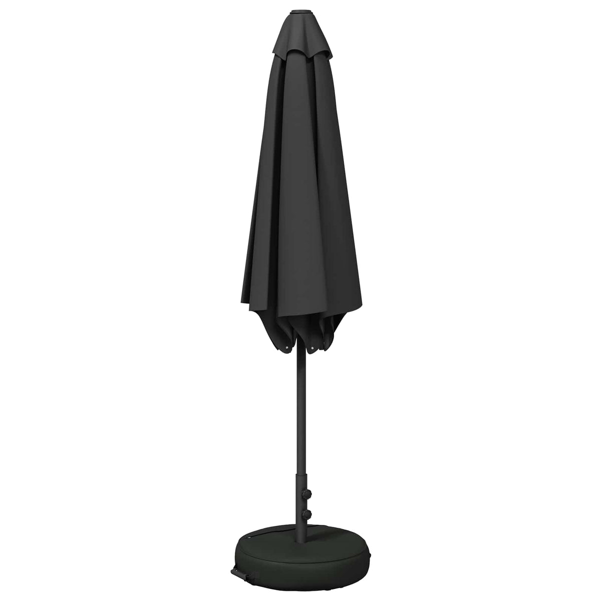 Garden Parasol Rectangular Polyester with base Drop 3 m Anthracite 3 m