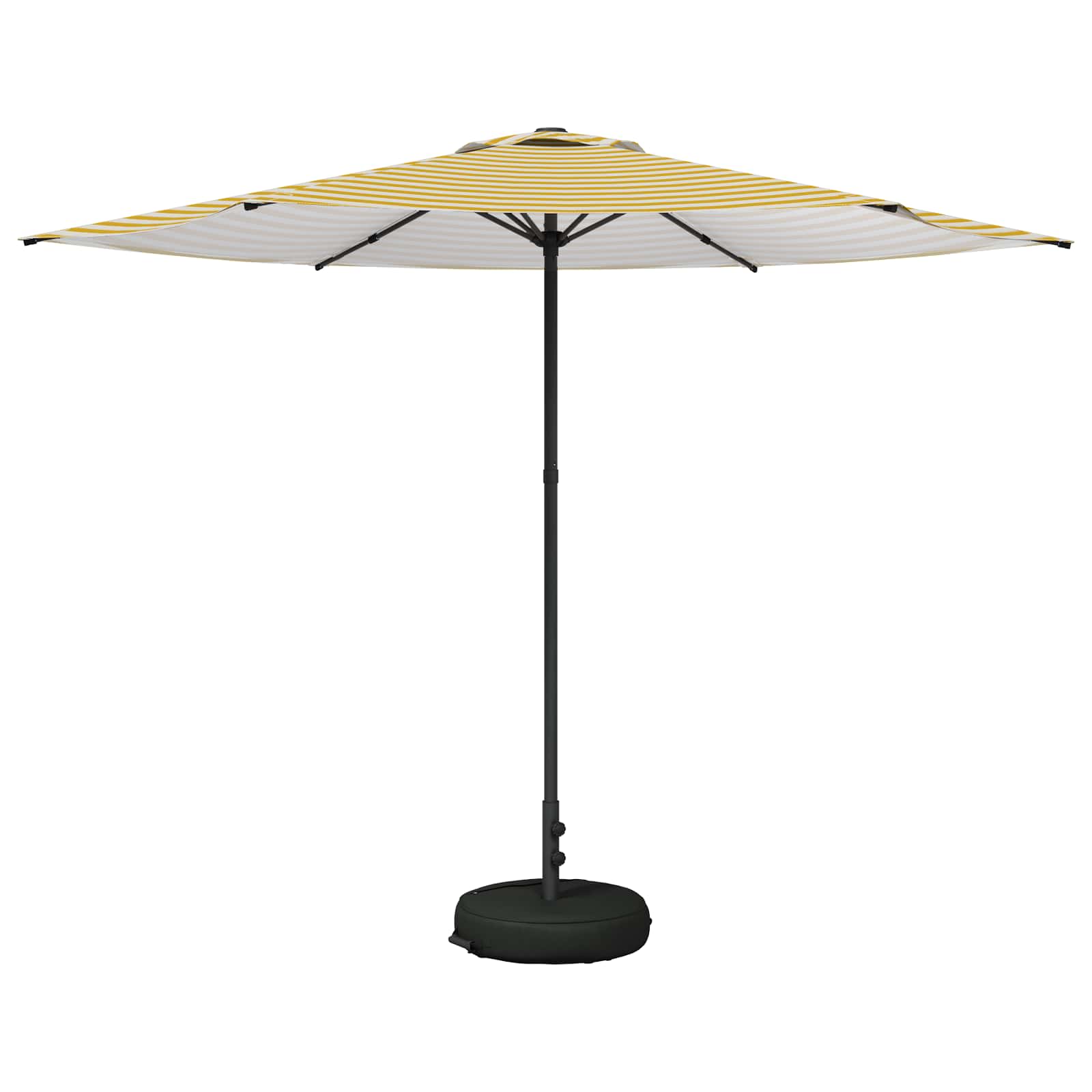 vidaXL Garden Parasol with Base 300 x 300 cm Polyester Rectangular 2