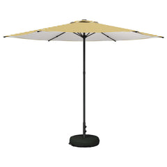 vidaXL Garden Parasol with Base 300 x 300 cm Polyester Rectangular 2