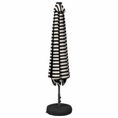 vidaXL Garden Parasol with LED Lights and Base 200 x 300 cm Polyester 3