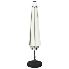 vidaXL Garden Parasol with LED Lights and Base 230 x 230 cm Polyester 3