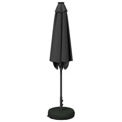 vidaXL Garden Parasol with LED Lights and Base 270 x 270 cm Polyester 3