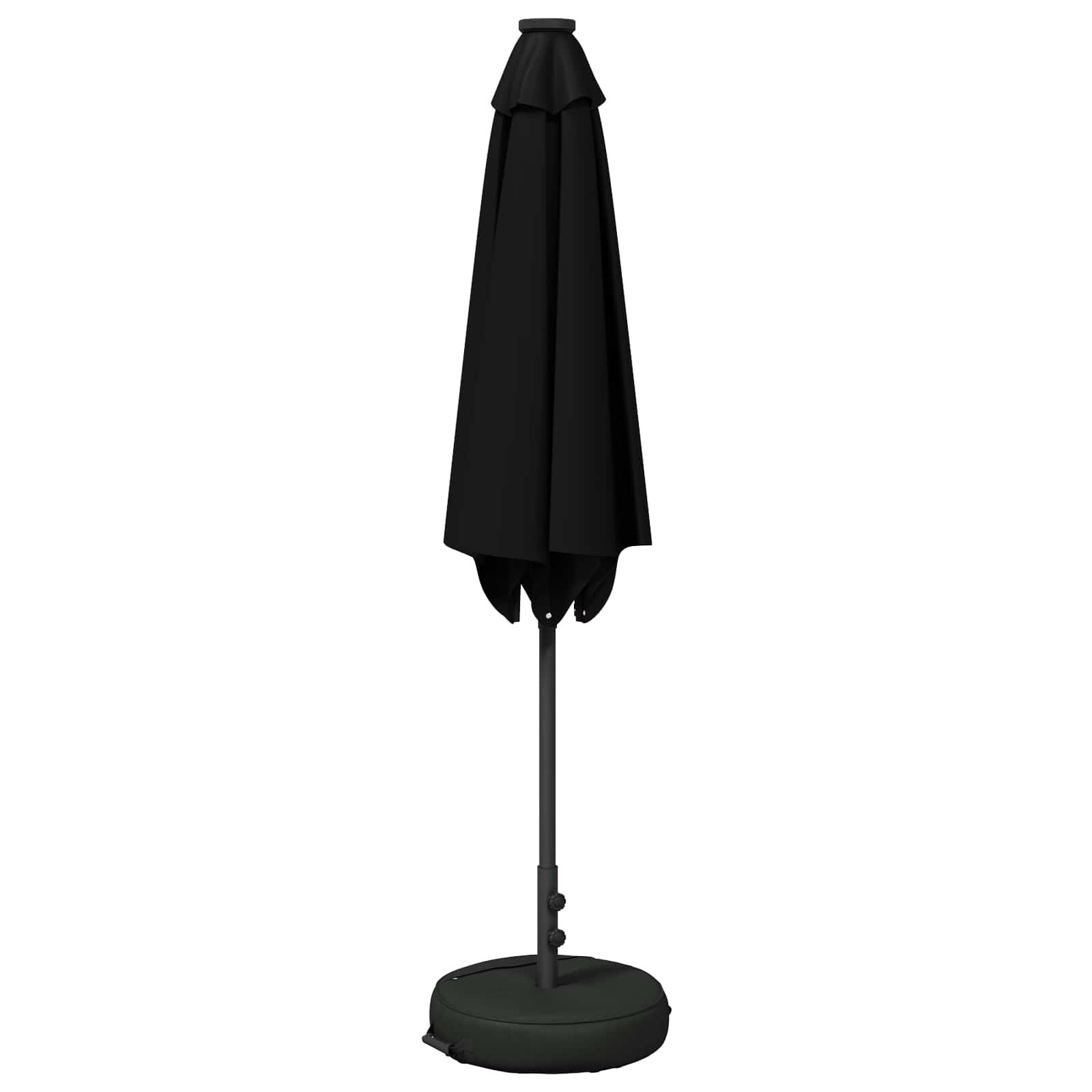 vidaXL Garden Parasol with LED Lights and Base 270 x 270 cm Polyester 3