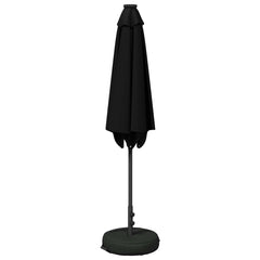 vidaXL Garden Parasol with LED Lights and Base 270 x 270 cm Polyester 3