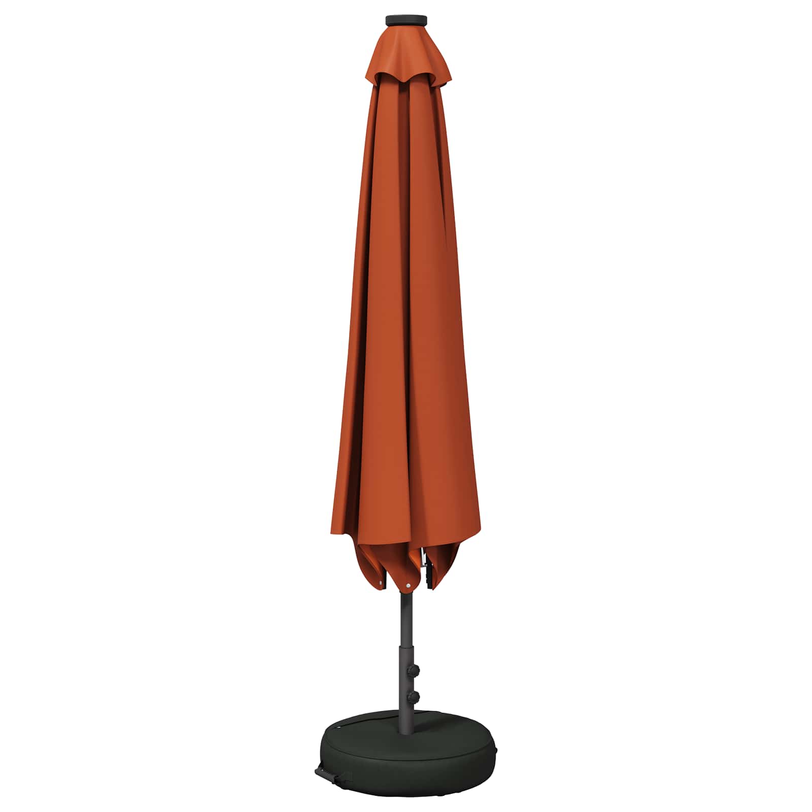 vidaXL Garden Parasol with LED Lights and Base 300 x 300 cm Polyester 3