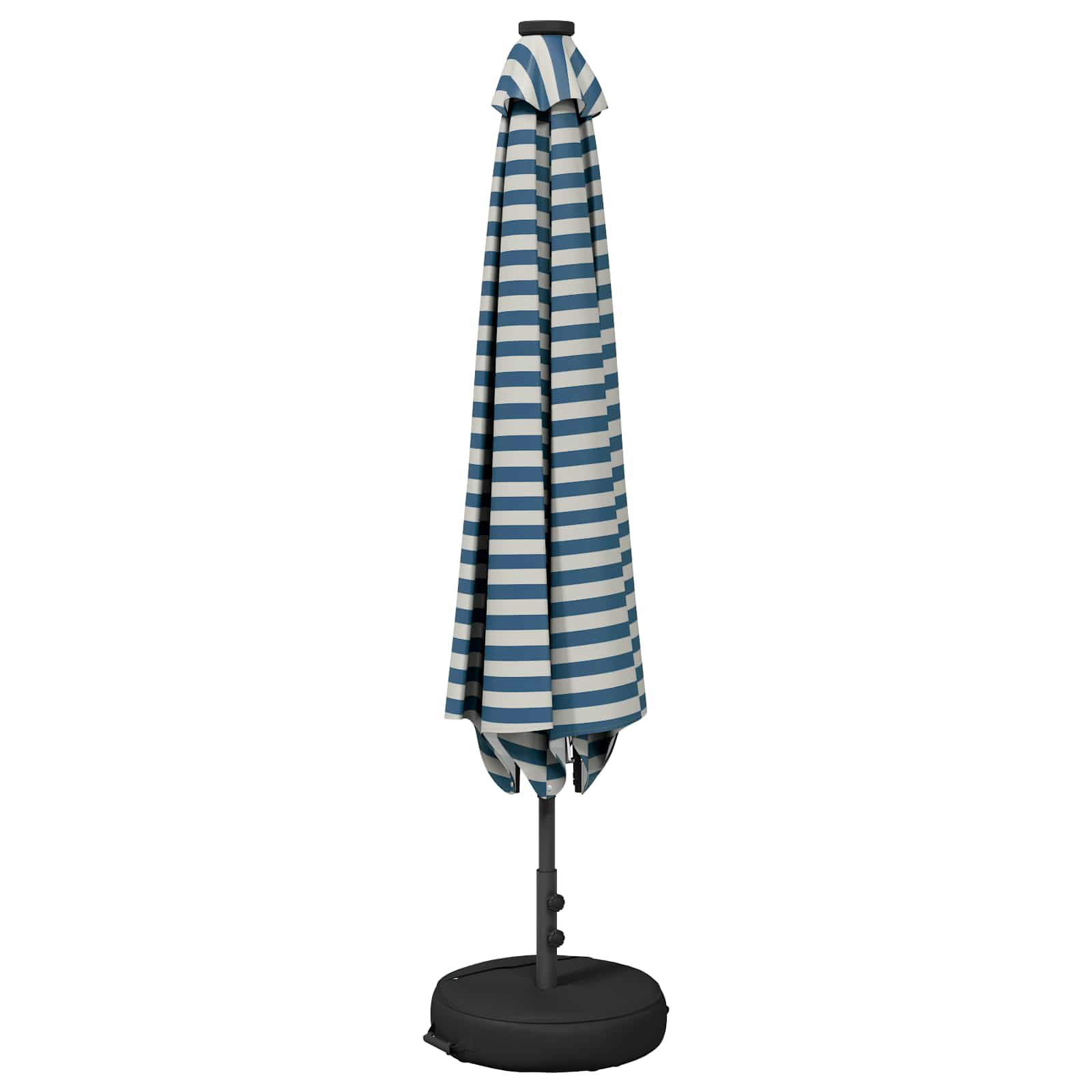 vidaXL Garden Parasol with LED Lights and Base 300 x 300 cm Polyester 3