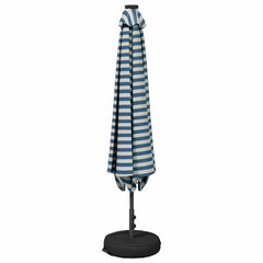 vidaXL Garden Parasol with LED Lights and Base 300 x 300 cm Polyester 3