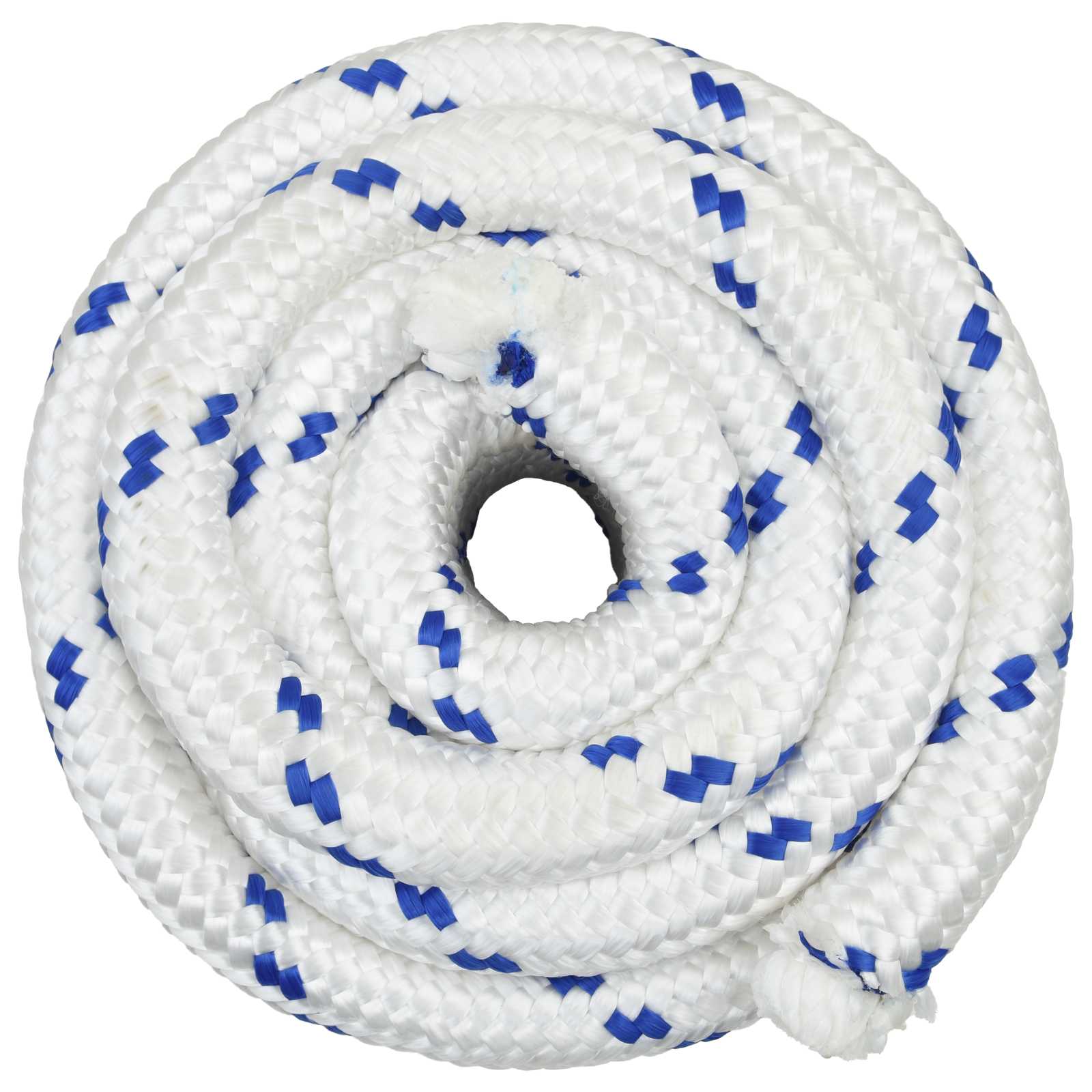 vidaXL Boat Rope 6 mm 5 m White and Blue 4