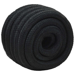 vidaXL Boat Rope 6 mm 5 m Black 3