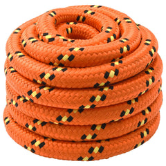 vidaXL Boat Rope 3 mm 25 m Orange PP 1