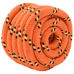 vidaXL Boat Rope 3 mm 25 m Orange PP 3