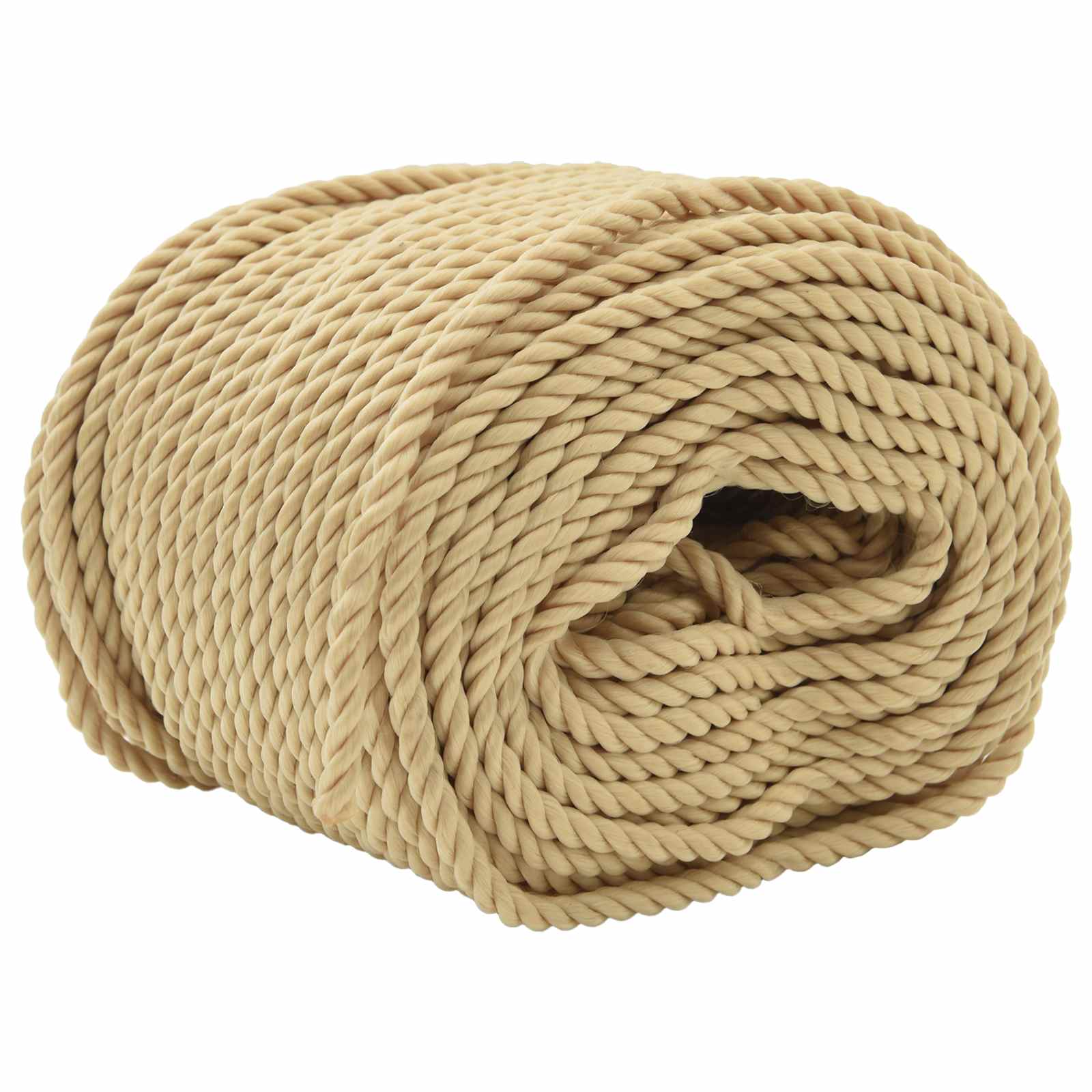 vidaXL Boat Rope 6 mm 250 m Natural 3