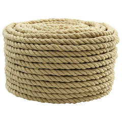 vidaXL Boat Rope 12 mm 50 m Natural 1