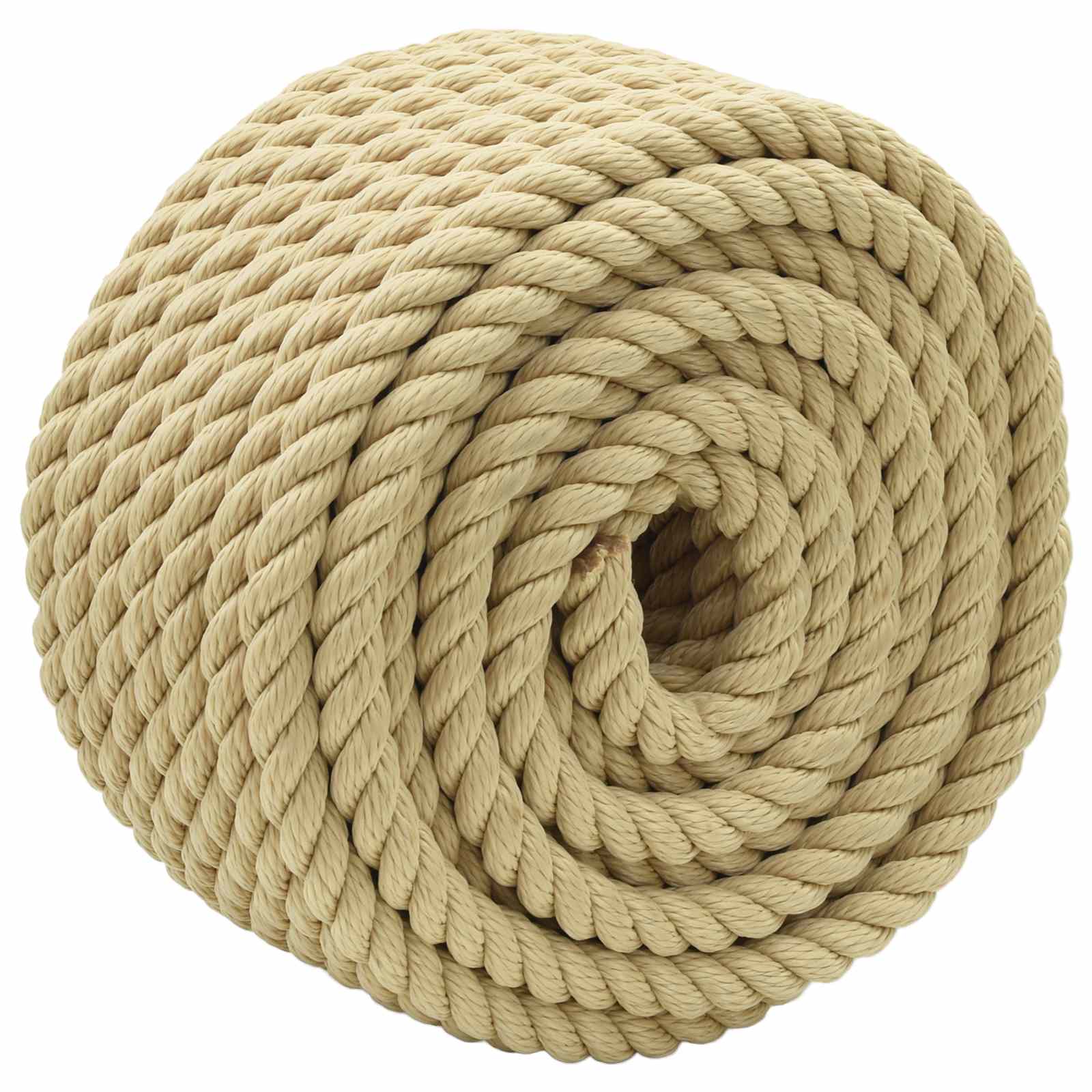 vidaXL Boat Rope 18 mm 50 m Natural 3