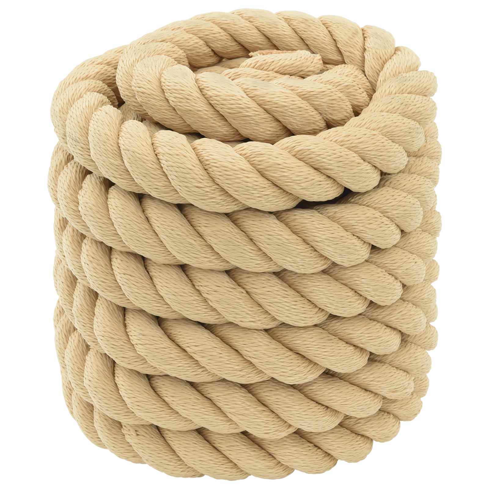vidaXL Boat Rope 4 mm 5 m Natural 1