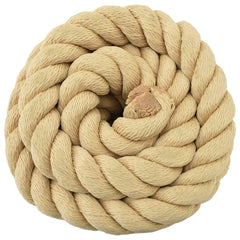 vidaXL Boat Rope 4 mm 5 m Natural 4