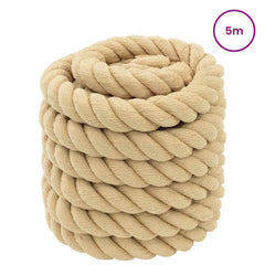 vidaXL Boat Rope 4 mm 5 m Natural 2