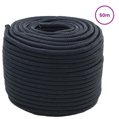 vidaXL Boat Rope 1.6 mm 50 m Royal Blue Polyester 2