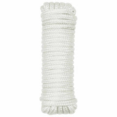 vidaXL Boat Rope 10 mm 9 m White Polyester 1