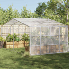 vidaXL Plant Cover Transparent 5 x 6 m PE 1