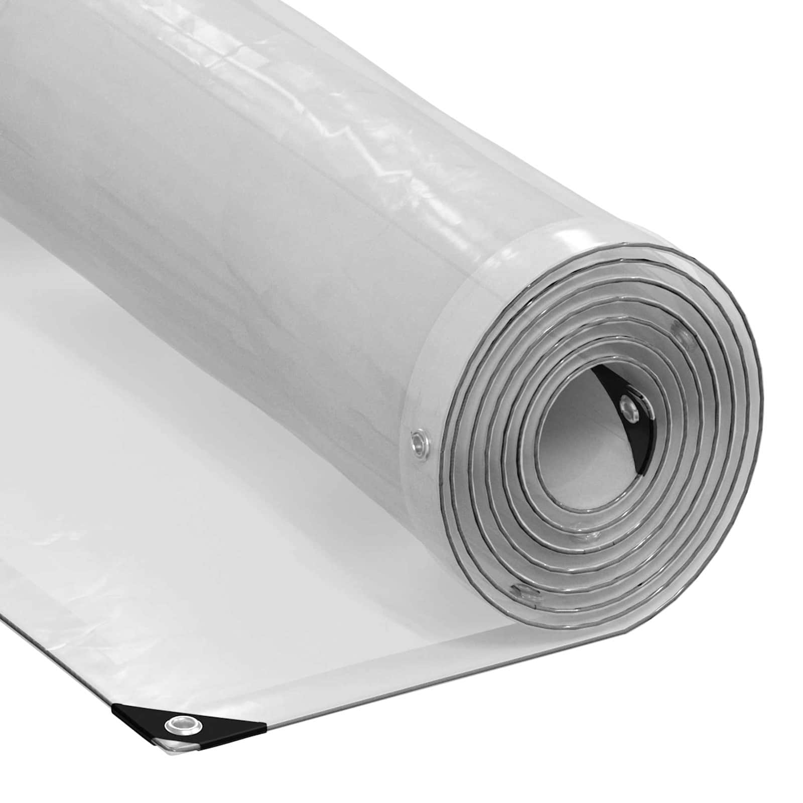 vidaXL Plant Cover Transparent 8 x 8 m PE 2