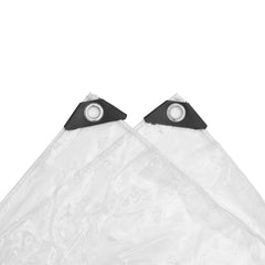 vidaXL Plant Cover Transparent 4 x 5 m PVC 3