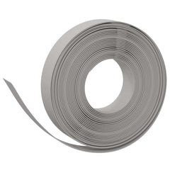 vidaXL Garden Edging 25 m 10 cm PE Grey 2