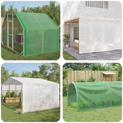 vidaXL Tarpaulin with Eyelets Green 6 x 10 m 140 gsm PE 1