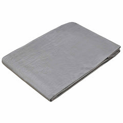 vidaXL Tarpaulin with Eyelets Light Grey 6 x 10 m 90 gsm PE 3