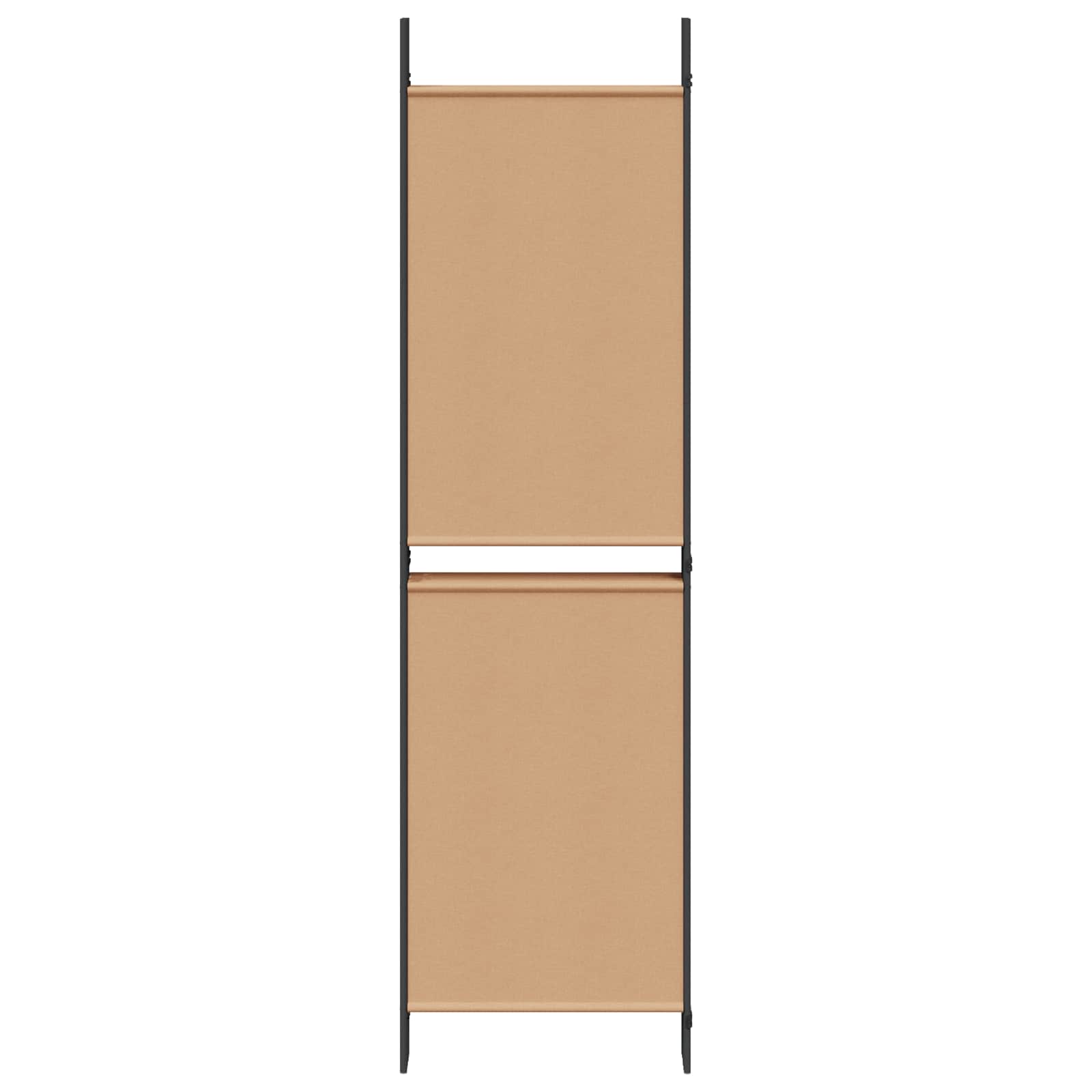 vidaXL 6-Panel Room Divider Beige 300 x 180 cm Fabric 5