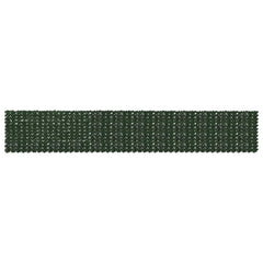 vidaXL Balcony Screen with Leaves Dark Green 600 x 100 cm 1