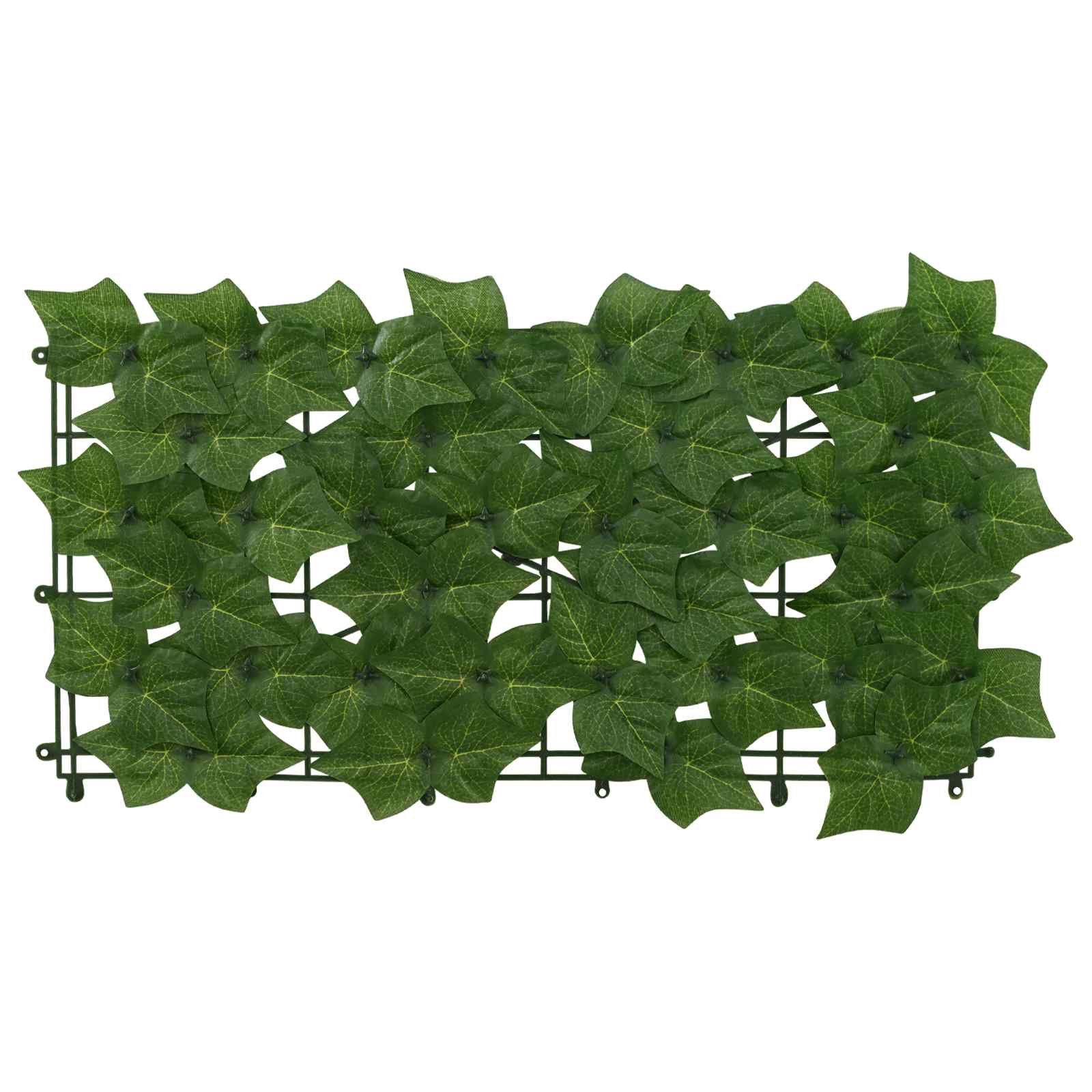 vidaXL Balcony Screen with Leaves Green 400 x 100 cm 3