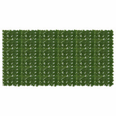 vidaXL Balcony Screen with Leaves 300 x 150 cm Polyethylene and Fabric 1